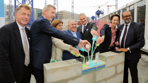 Groundbreaking Ceremony of TechnipFMC's future Parisian building